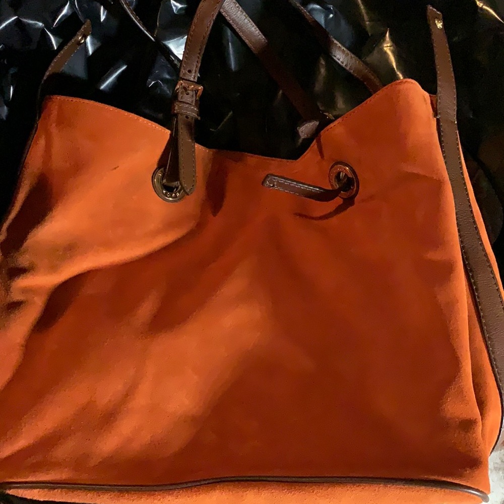 Michael Kors suede bag